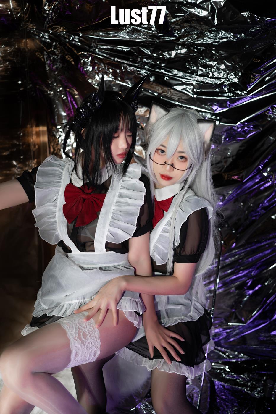 图片[31]-人气Coser@柒柒要乖哦 女仆の惩戒课 [33P] – 速更版-美库