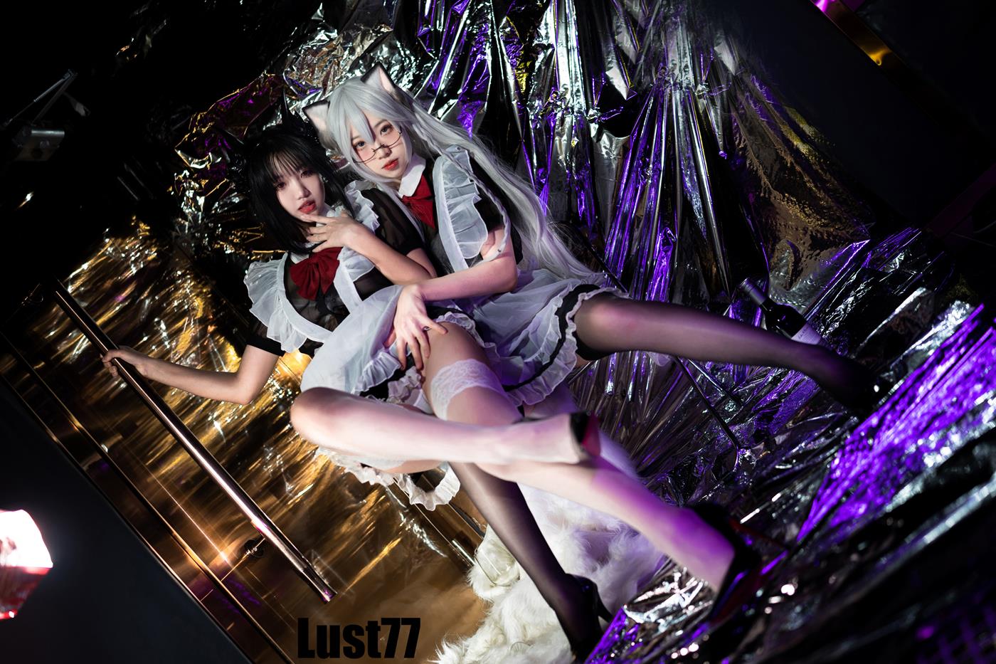 图片[33]-人气Coser@柒柒要乖哦 女仆の惩戒课 [33P] – 速更版-美库