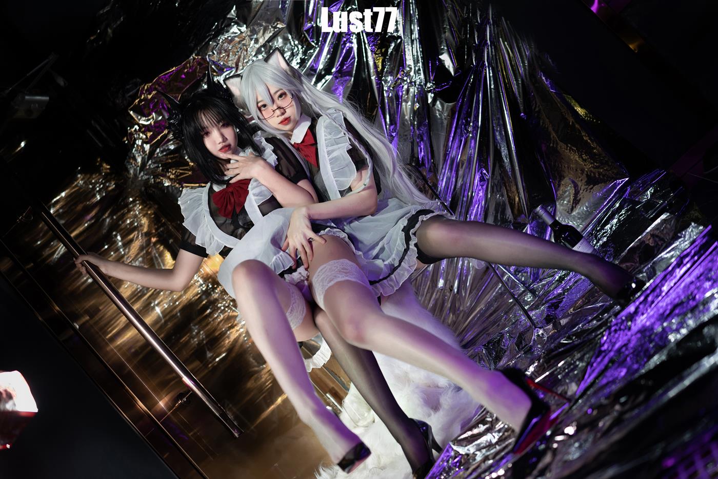 图片[34]-人气Coser@柒柒要乖哦 女仆の惩戒课 [33P] – 速更版-美库