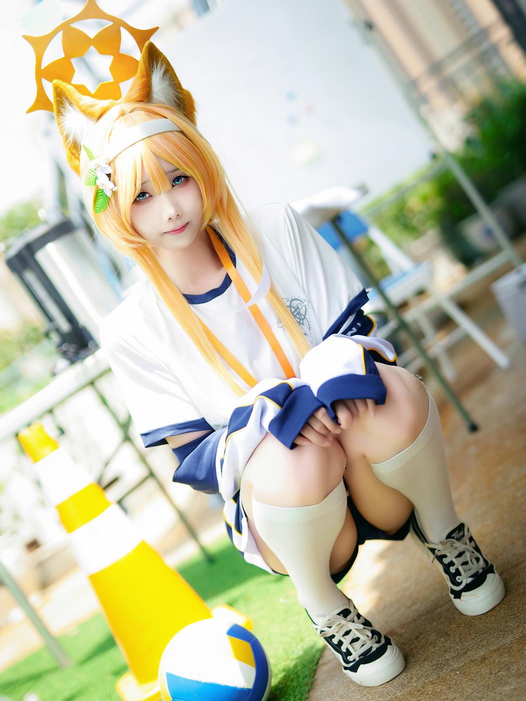 图片[10]-曉美媽 – 碧蓝档案-伊落マリー(体操服)[55P] – 速更版-美库