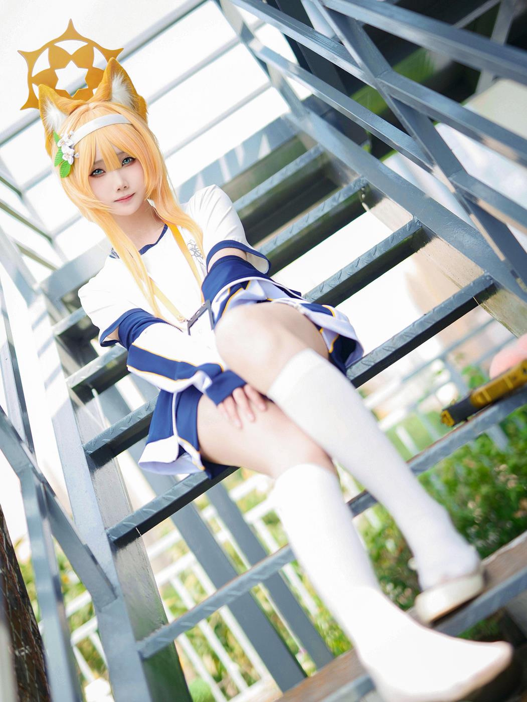 图片[15]-曉美媽 – 碧蓝档案-伊落マリー(体操服)[55P] – 速更版-美库