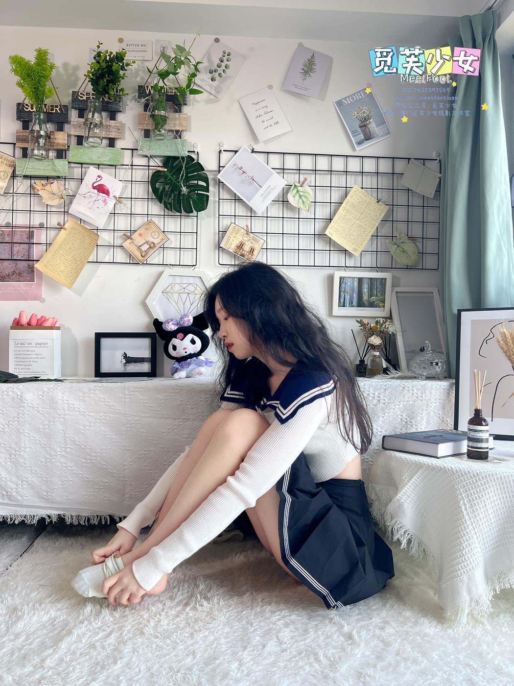 图片[14]-[觅芙少女]NO.018 JK短裙美少女-1 [105P] – 速更版-美库