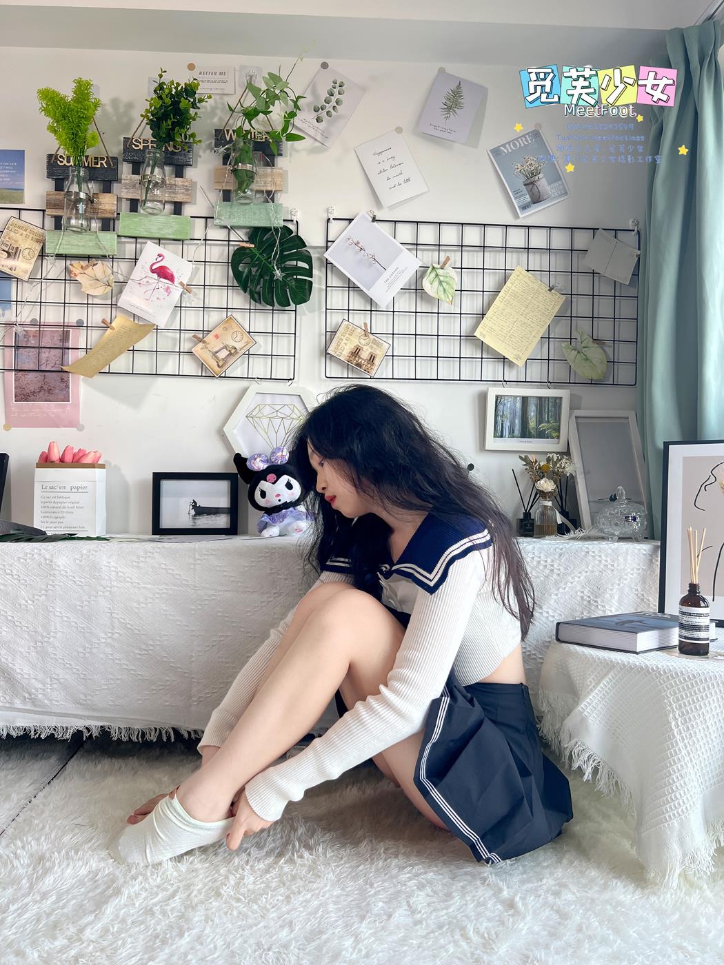 图片[15]-[觅芙少女]NO.018 JK短裙美少女-1 [105P] – 速更版-美库