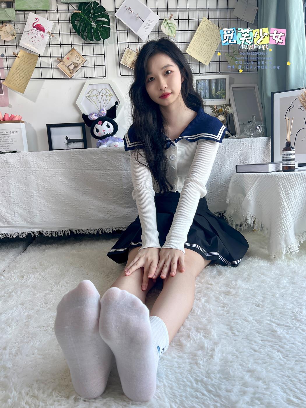 图片[17]-[觅芙少女]NO.018 JK短裙美少女-1 [105P] – 速更版-美库