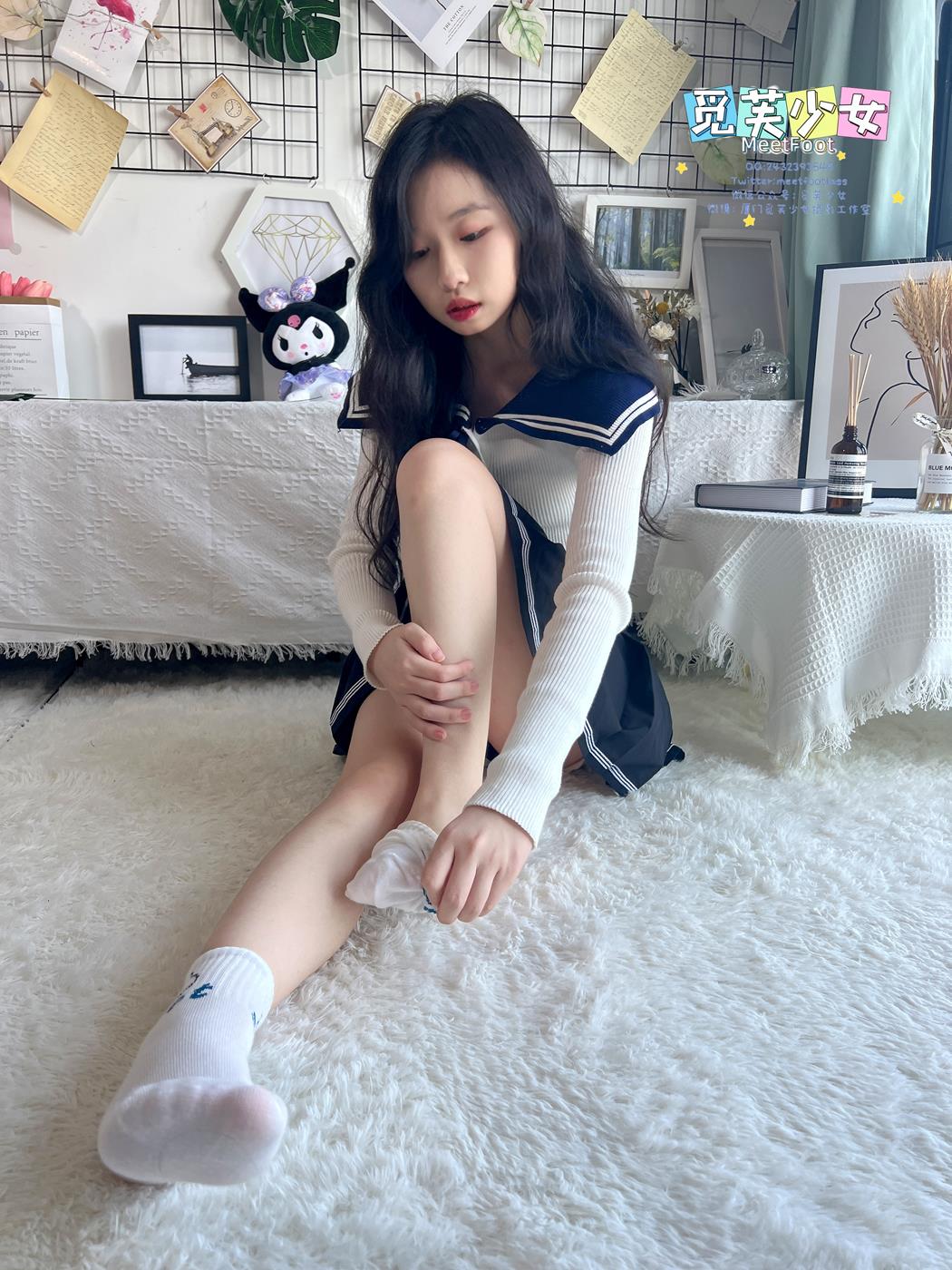 图片[24]-[觅芙少女]NO.018 JK短裙美少女-1 [105P] – 速更版-美库