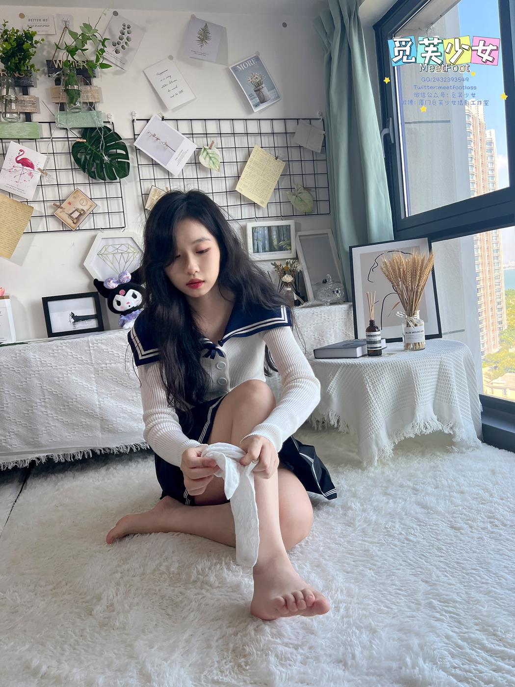 图片[41]-[觅芙少女]NO.018 JK短裙美少女-1 [105P] – 速更版-美库