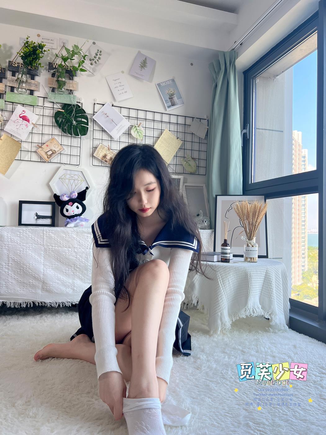 图片[43]-[觅芙少女]NO.018 JK短裙美少女-1 [105P] – 速更版-美库