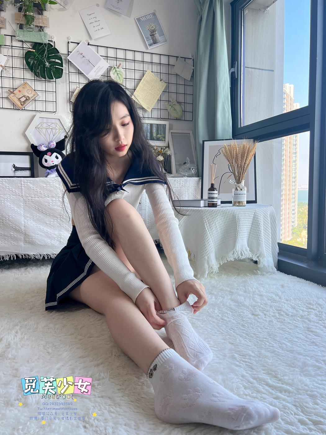 图片[45]-[觅芙少女]NO.018 JK短裙美少女-1 [105P] – 速更版-美库