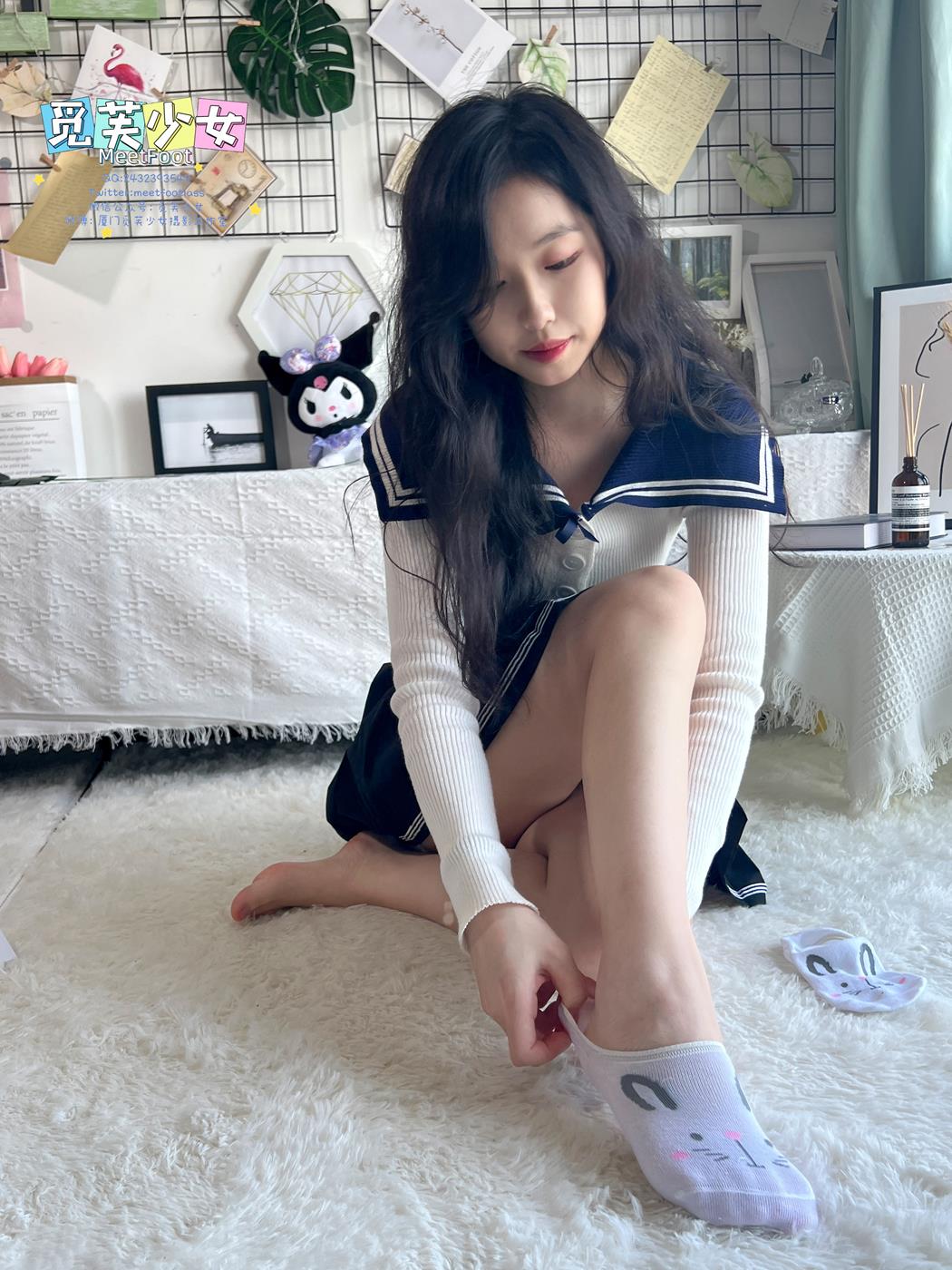 图片[59]-[觅芙少女]NO.018 JK短裙美少女-1 [105P] – 速更版-美库