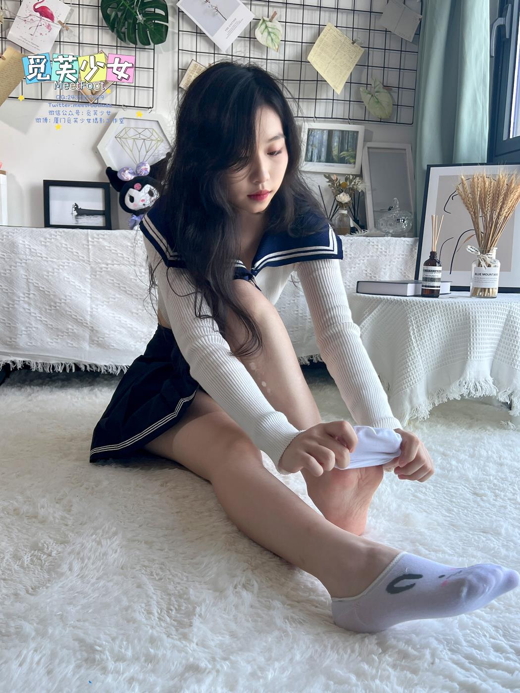 图片[61]-[觅芙少女]NO.018 JK短裙美少女-1 [105P] – 速更版-美库