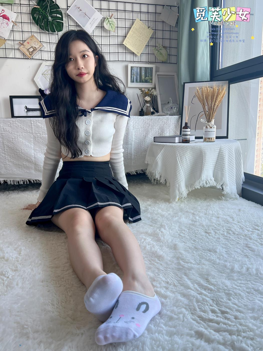 图片[62]-[觅芙少女]NO.018 JK短裙美少女-1 [105P] – 速更版-美库