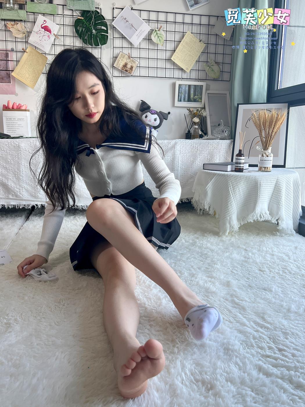 图片[63]-[觅芙少女]NO.018 JK短裙美少女-1 [105P] – 速更版-美库