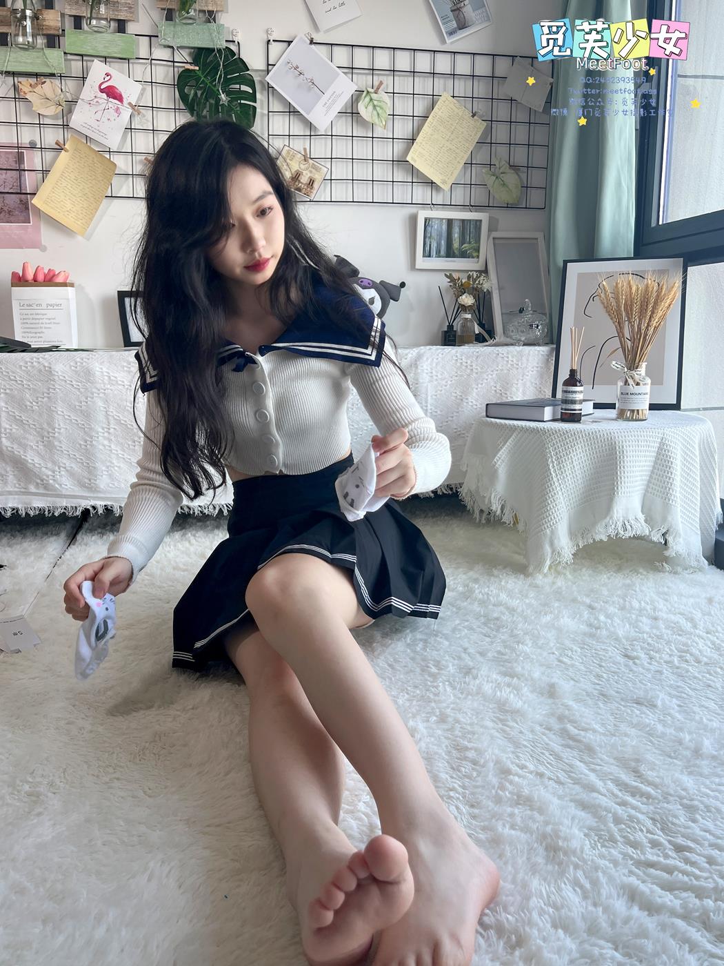 图片[64]-[觅芙少女]NO.018 JK短裙美少女-1 [105P] – 速更版-美库