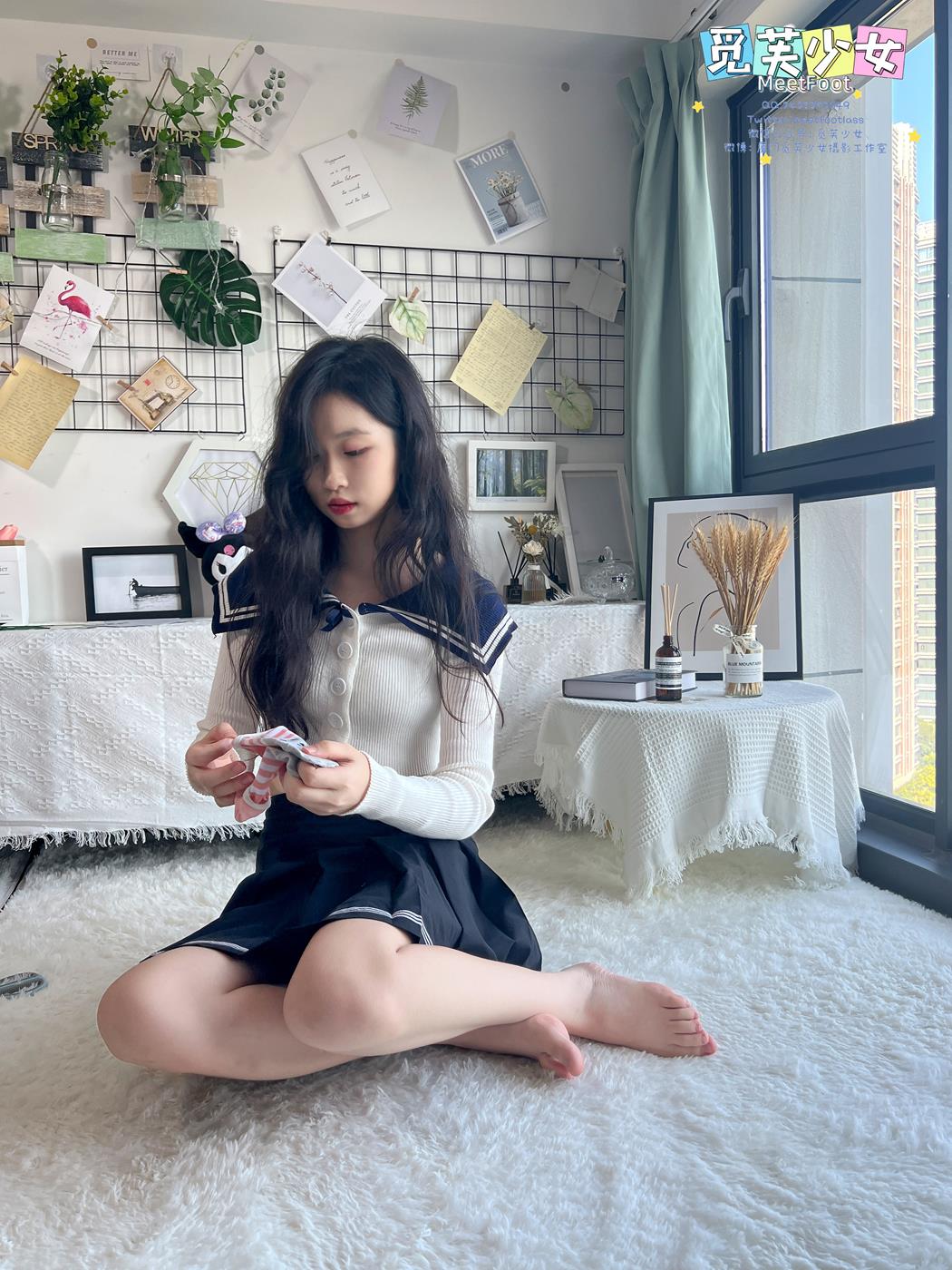 图片[65]-[觅芙少女]NO.018 JK短裙美少女-1 [105P] – 速更版-美库