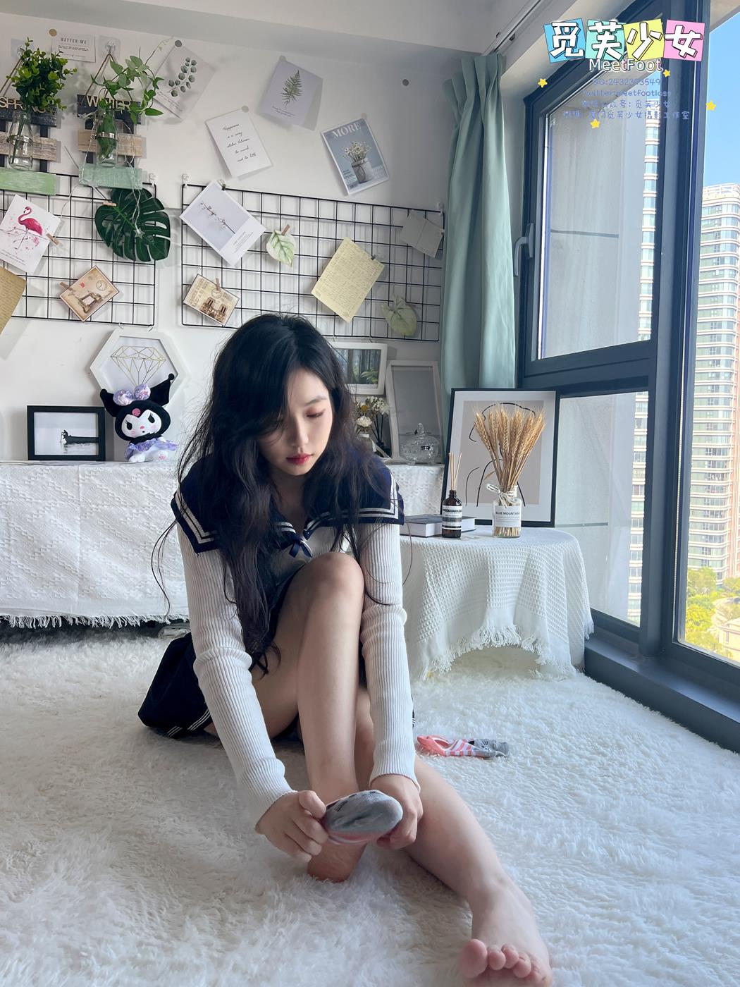 图片[68]-[觅芙少女]NO.018 JK短裙美少女-1 [105P] – 速更版-美库