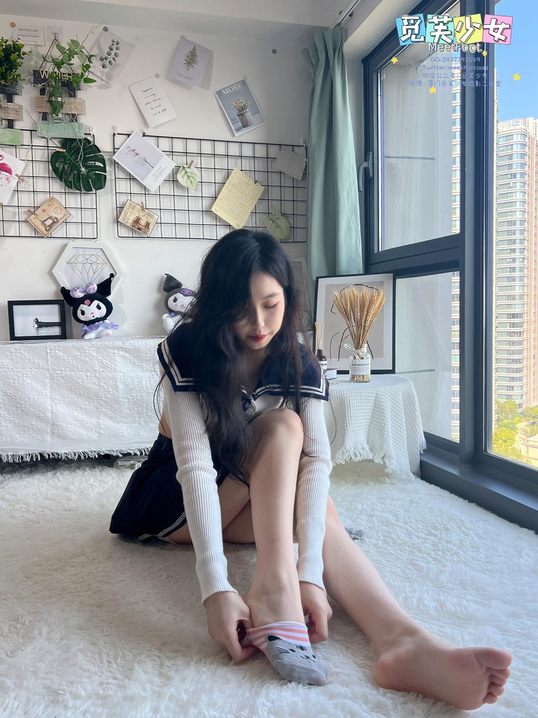 图片[69]-[觅芙少女]NO.018 JK短裙美少女-1 [105P] – 速更版-美库