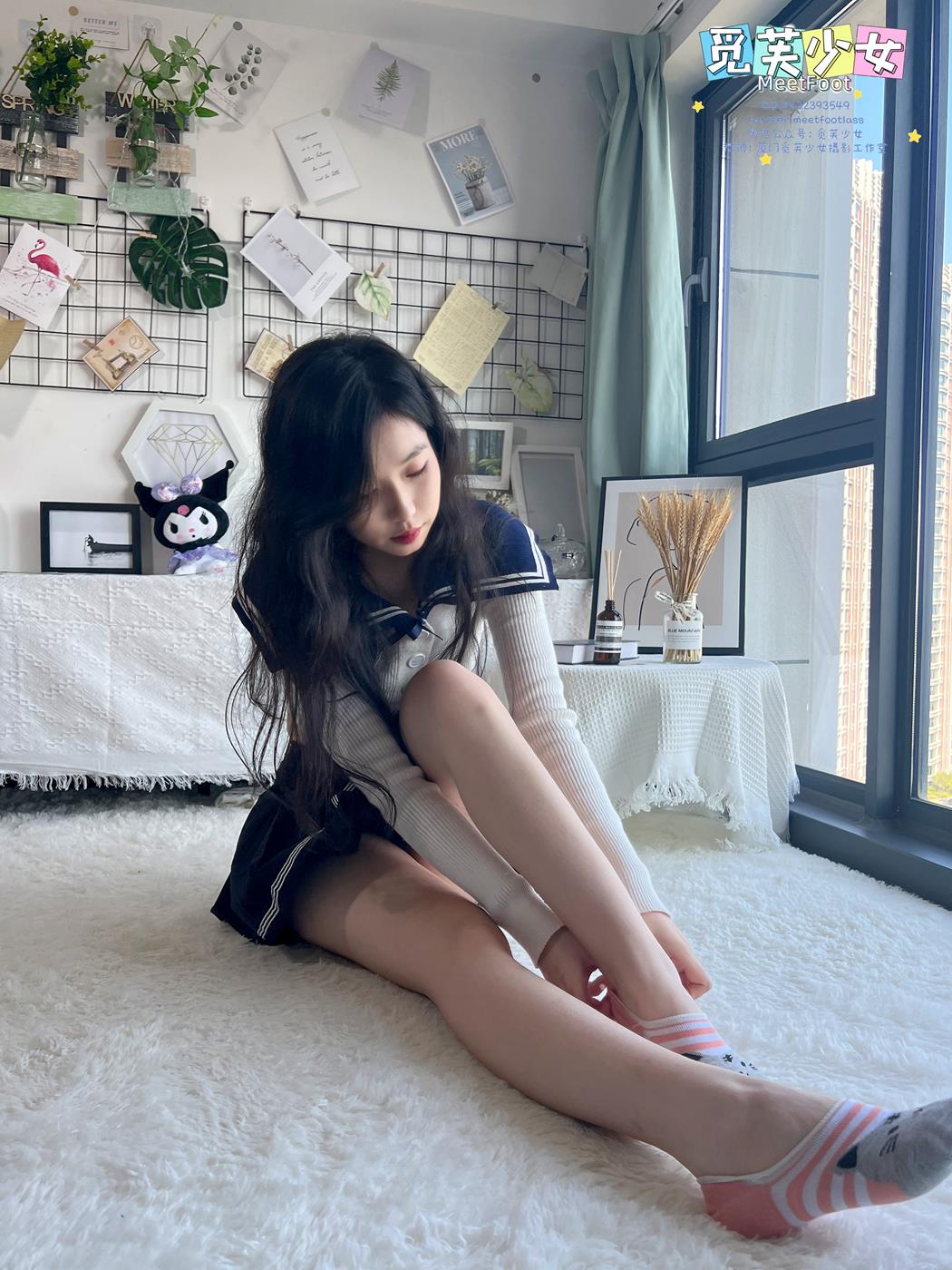 图片[71]-[觅芙少女]NO.018 JK短裙美少女-1 [105P] – 速更版-美库