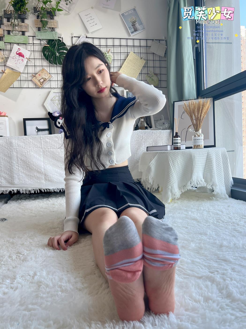 图片[77]-[觅芙少女]NO.018 JK短裙美少女-1 [105P] – 速更版-美库