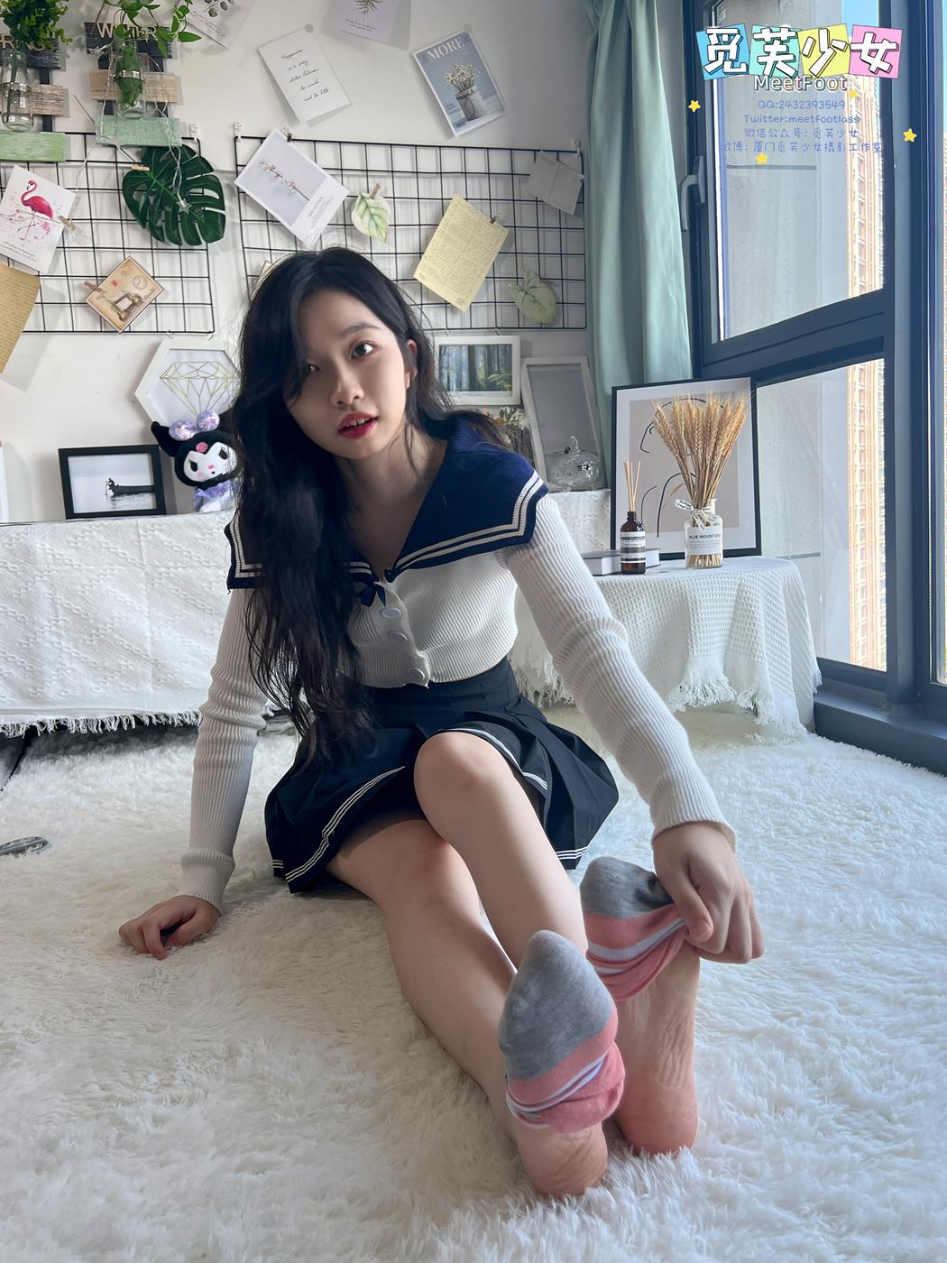 图片[79]-[觅芙少女]NO.018 JK短裙美少女-1 [105P] – 速更版-美库