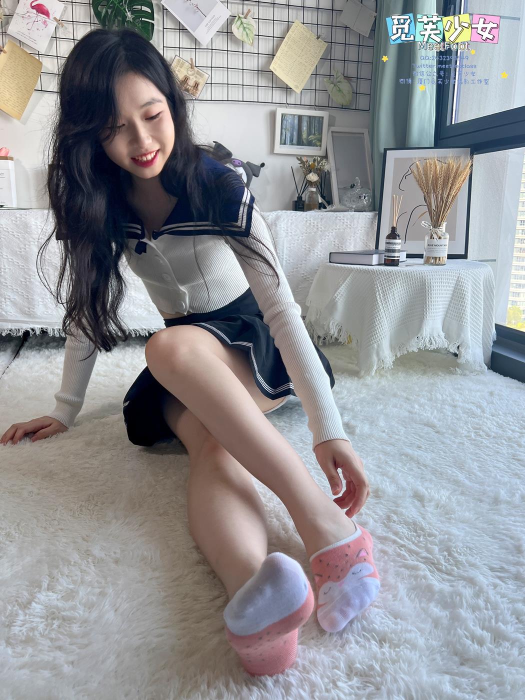 图片[89]-[觅芙少女]NO.018 JK短裙美少女-1 [105P] – 速更版-美库