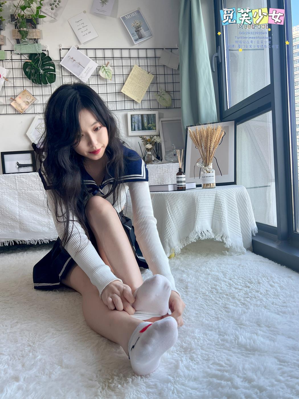 图片[93]-[觅芙少女]NO.018 JK短裙美少女-1 [105P] – 速更版-美库