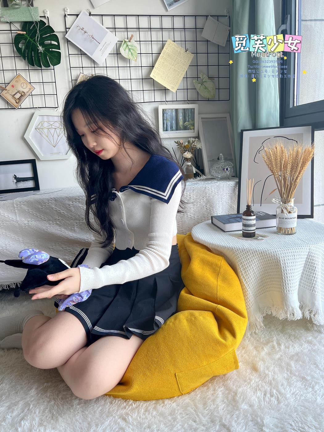 图片[98]-[觅芙少女]NO.018 JK短裙美少女-1 [105P] – 速更版-美库