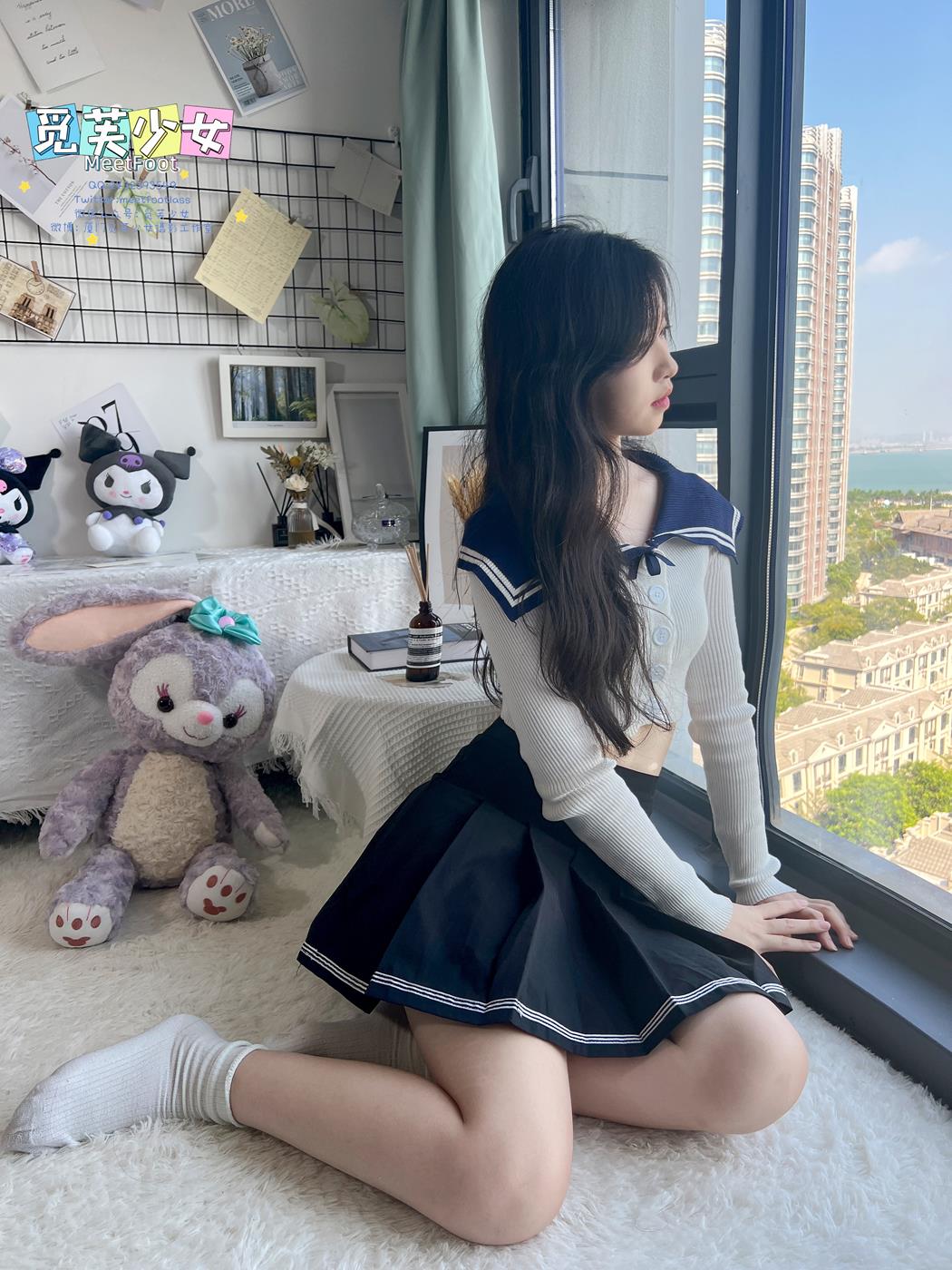 图片[101]-[觅芙少女]NO.018 JK短裙美少女-1 [105P] – 速更版-美库