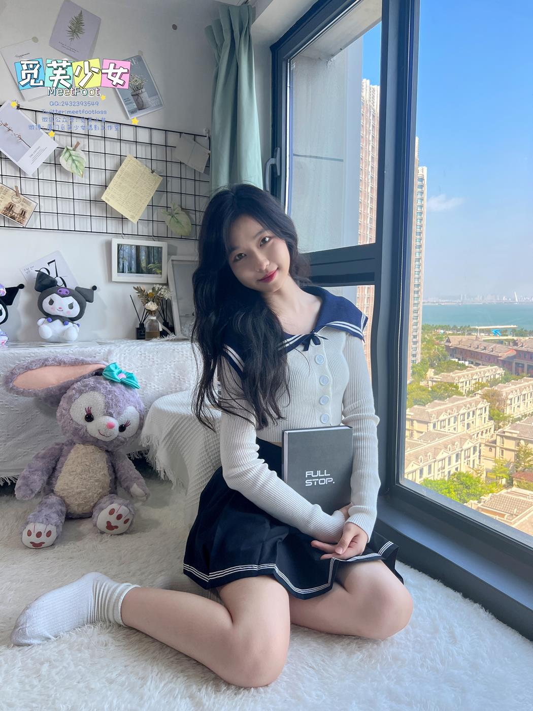 图片[105]-[觅芙少女]NO.018 JK短裙美少女-1 [105P] – 速更版-美库