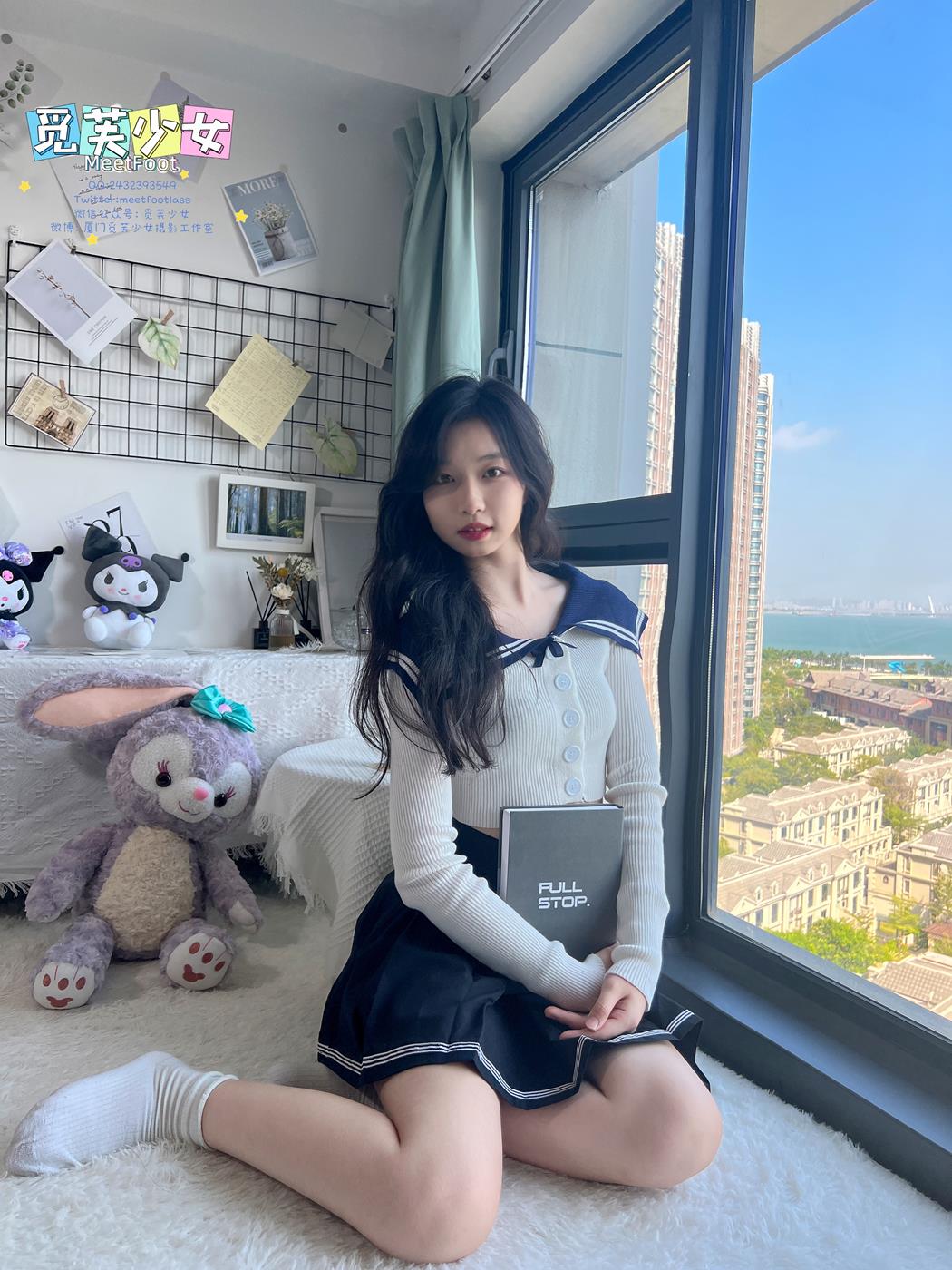 图片[106]-[觅芙少女]NO.018 JK短裙美少女-1 [105P] – 速更版-美库