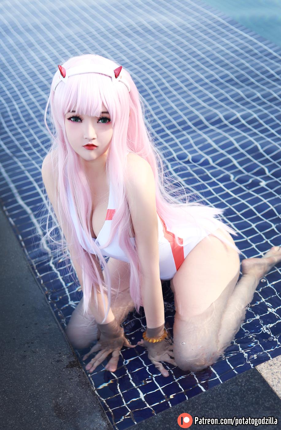 图片[11]-Potato Godzilla – Zero Two Swimsuit[27P] – 速更版-美库