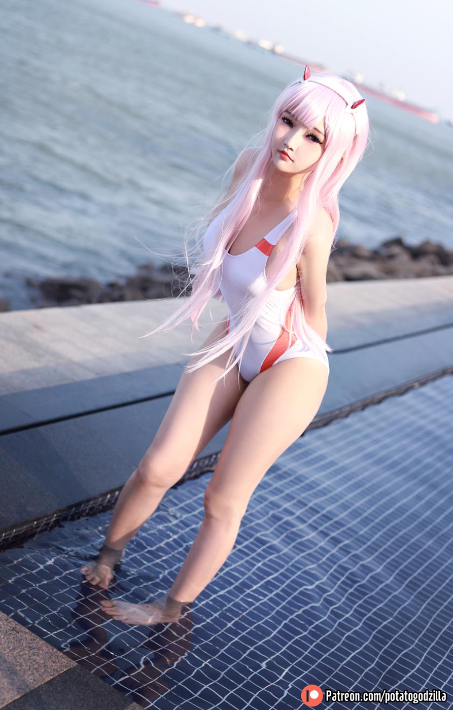 图片[14]-Potato Godzilla – Zero Two Swimsuit[27P] – 速更版-美库