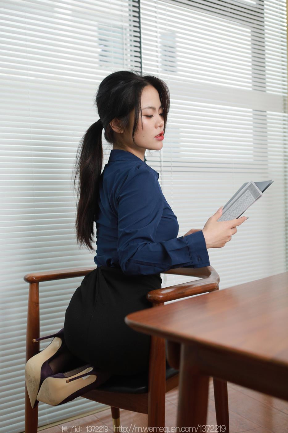 图片[52]-[IESS异思趣向] 2023.03.06 丝享家1382：兔兔《遇望办公室下集》[69P] – 速更版-美库