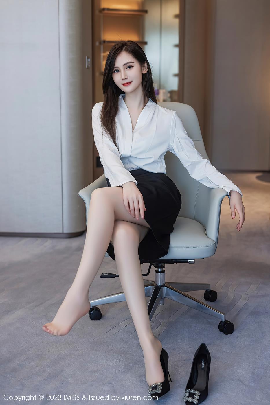 图片[28]-[IMISS爱蜜社] 2023.08.07 VOL.739 SISY思 OL美腿 [42P] – 速更版-美库