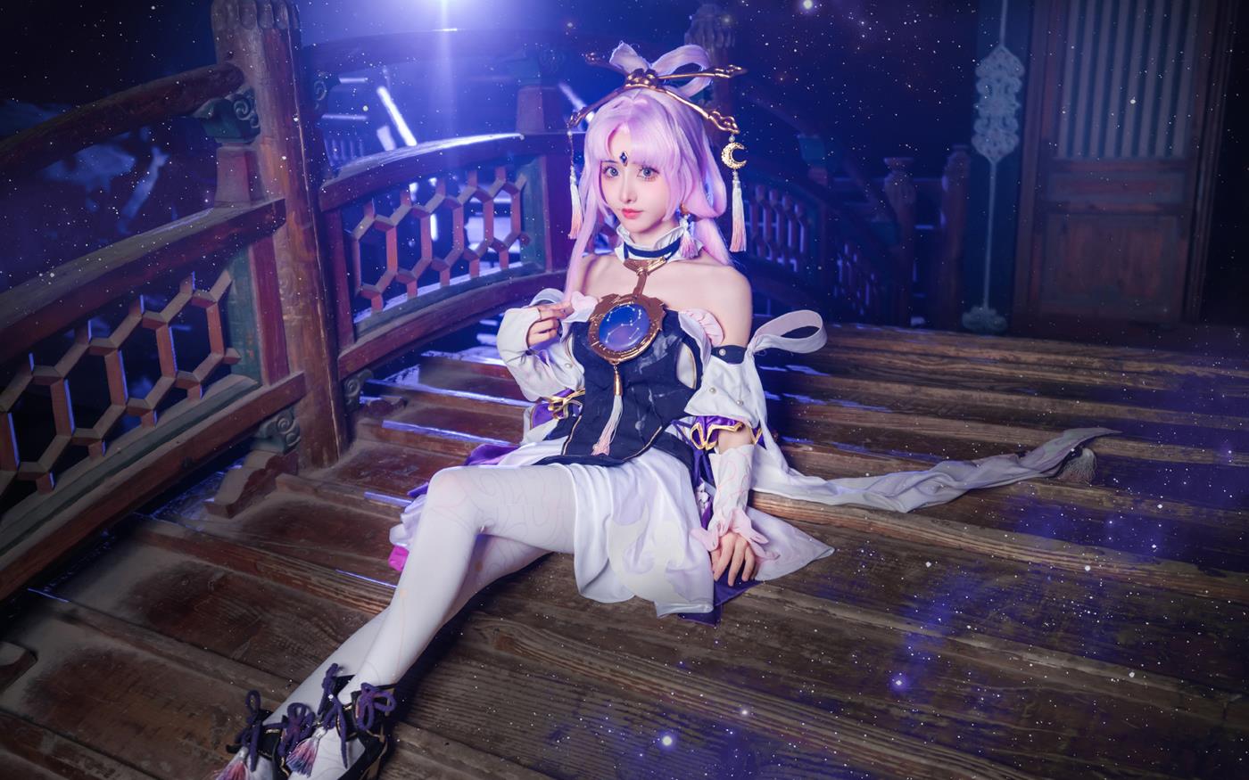 图片[10]-紫氯氯 – 符玄cos[18P] – 速更版-美库