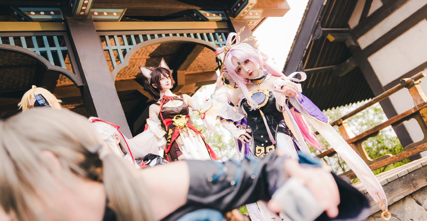 图片[12]-紫氯氯 – 符玄cos[18P] – 速更版-美库