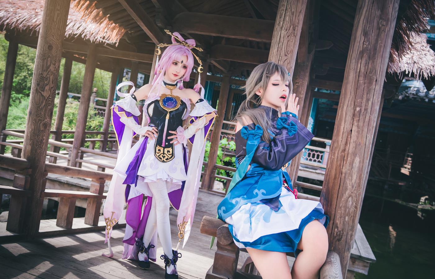 图片[15]-紫氯氯 – 符玄cos[18P] – 速更版-美库