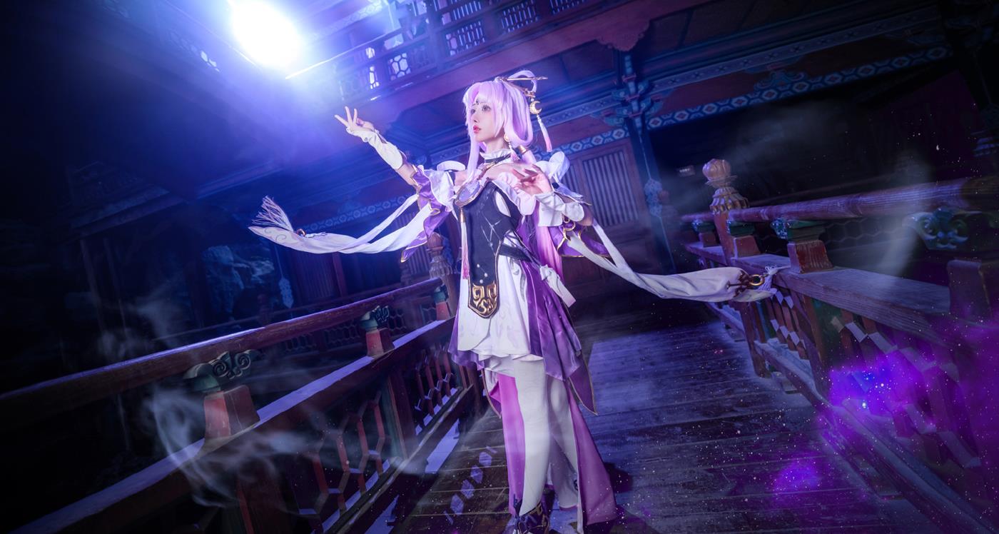 图片[16]-紫氯氯 – 符玄cos[18P] – 速更版-美库