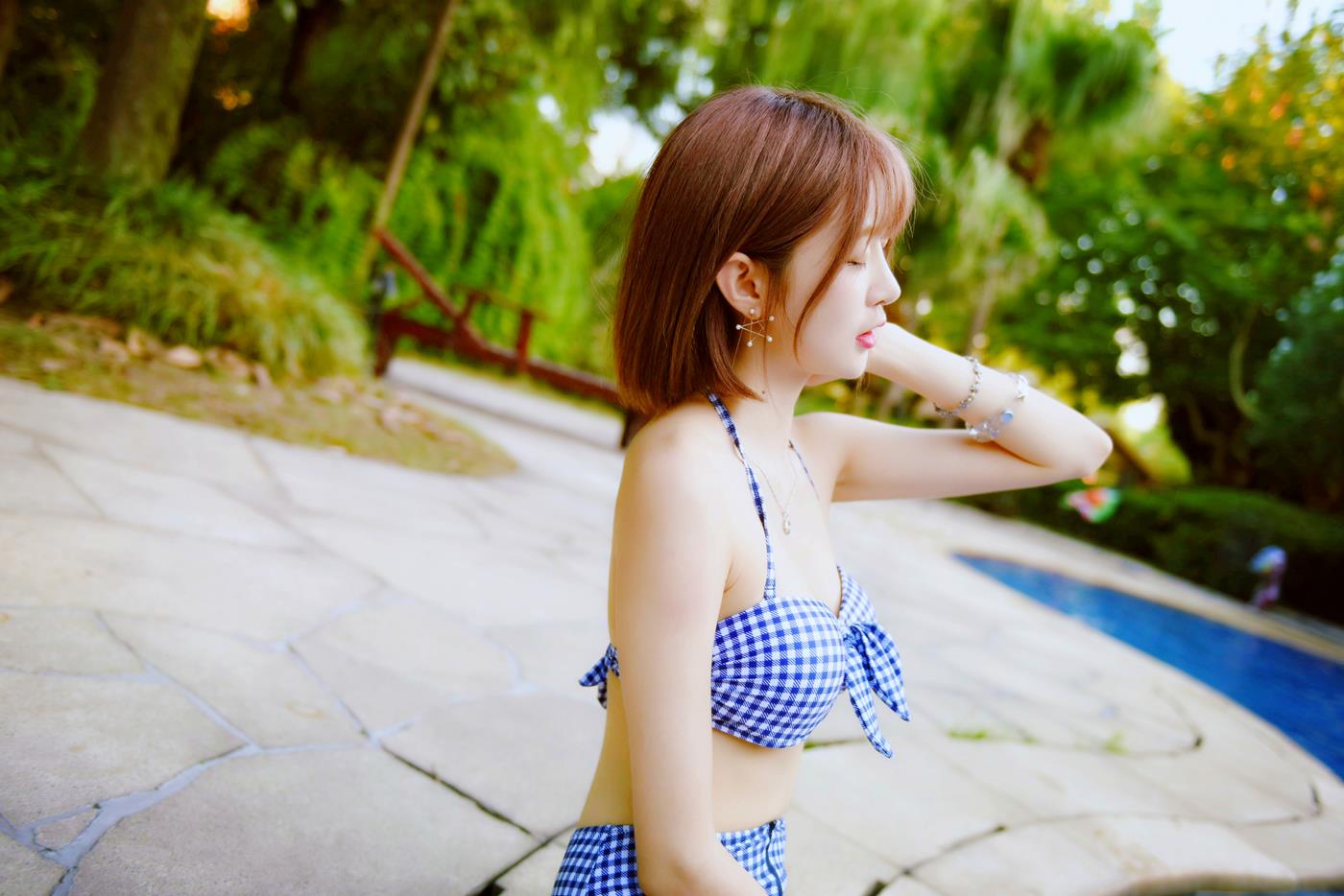 图片[14]-网紅Coser@王羽杉 泳装[27P] – 速更版-美库