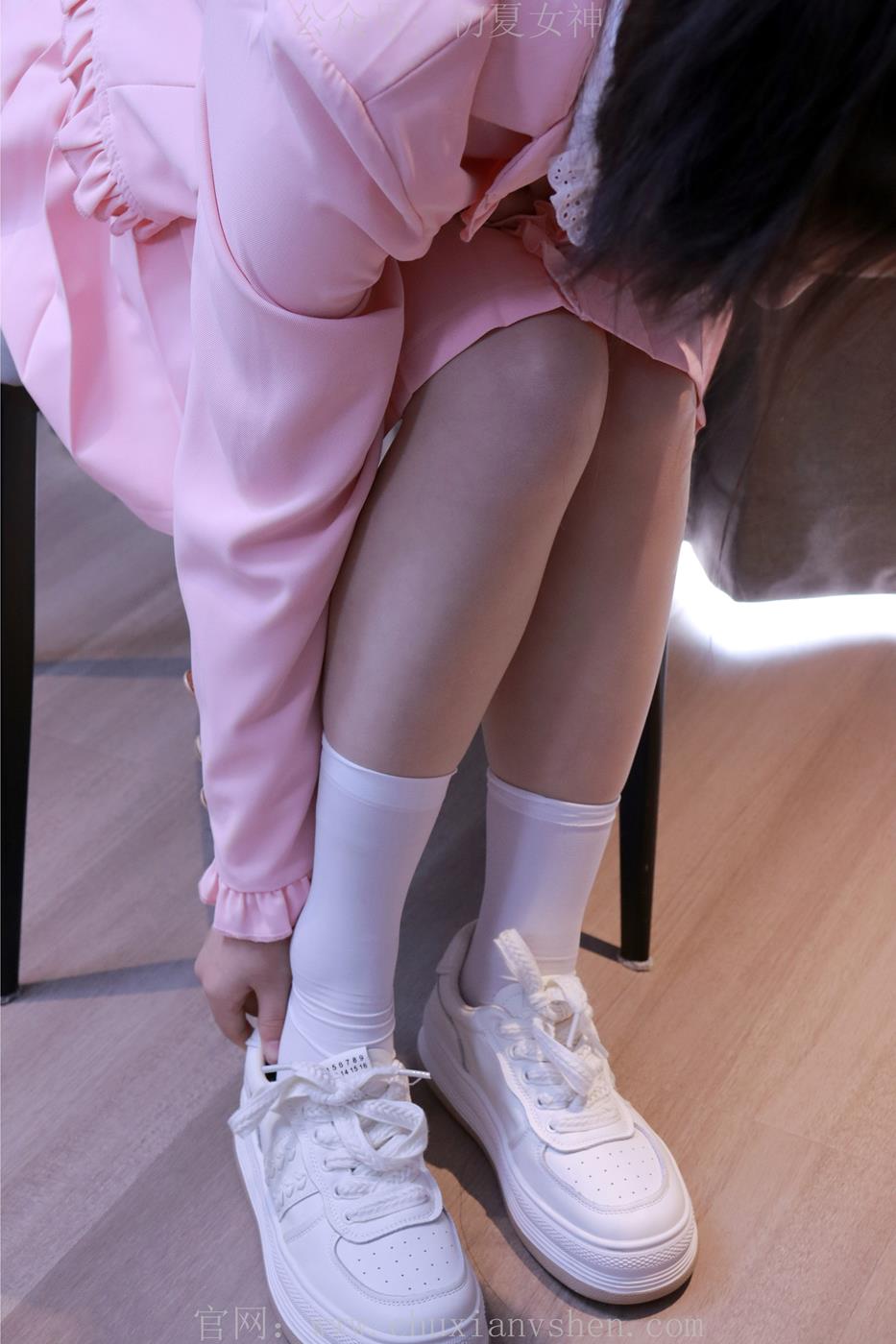 图片[99]-初夏女神 NO.012 念念 S码粉色JK套搭配36码小白鞋[113P] – 速更版-美库