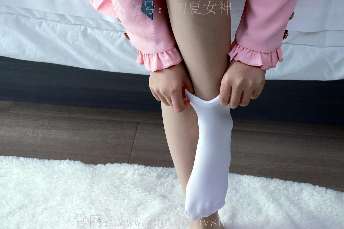 图片[114]-初夏女神 NO.012 念念 S码粉色JK套搭配36码小白鞋[113P] – 速更版-美库