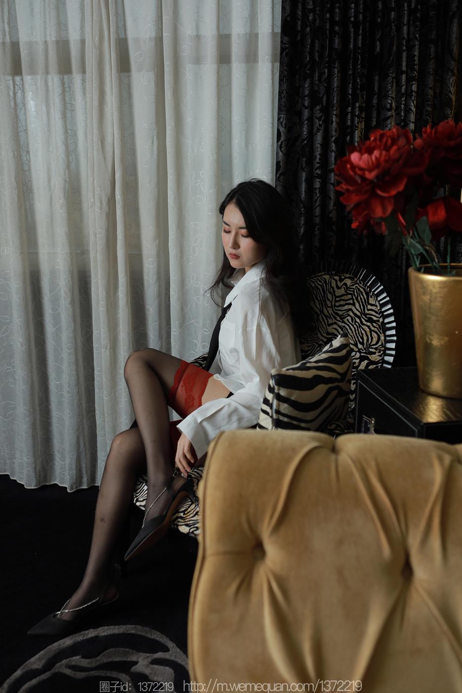 图片[45]-[IESS异思趣向] 2023.03.11 丝享家1387：小宝《红玫瑰雷丝》[79P] – 速更版-美库