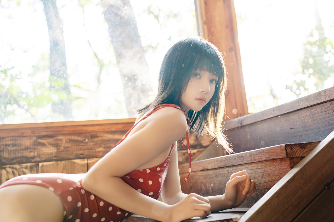 图片[29]-桜桃喵 – 红波点[38P] – 速更版-美库