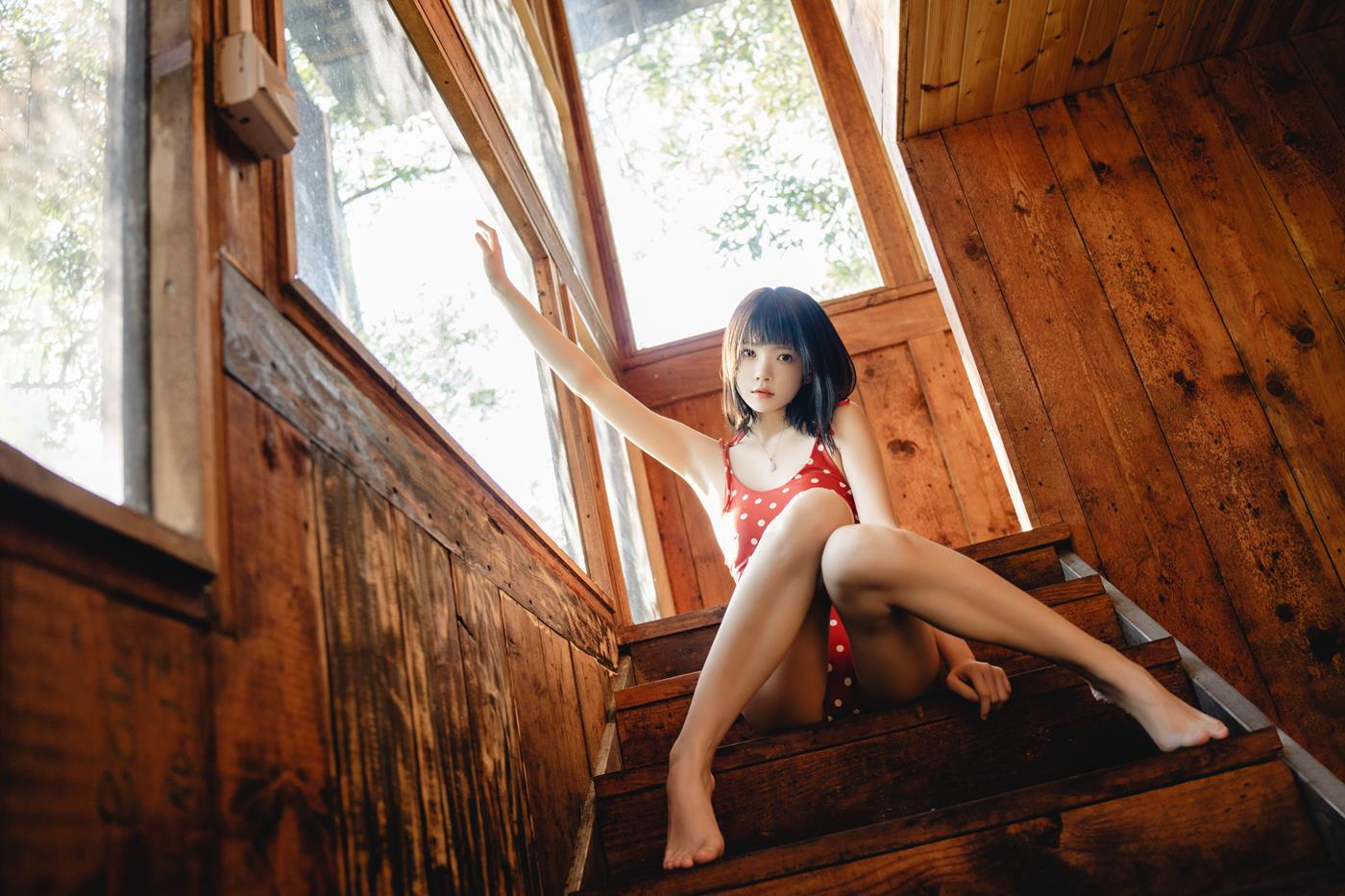 图片[31]-桜桃喵 – 红波点[38P] – 速更版-美库