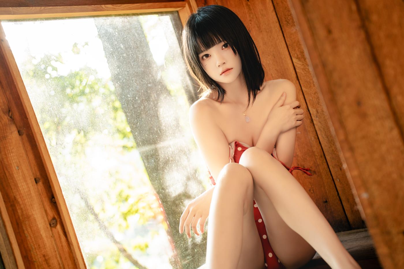 图片[33]-桜桃喵 – 红波点[38P] – 速更版-美库