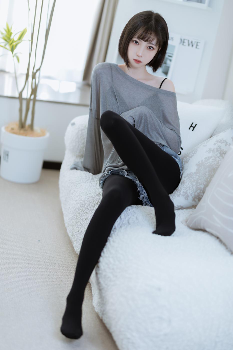 图片[13]-许岚(叁月life) – 半透毛衣[40P] – 速更版-美库