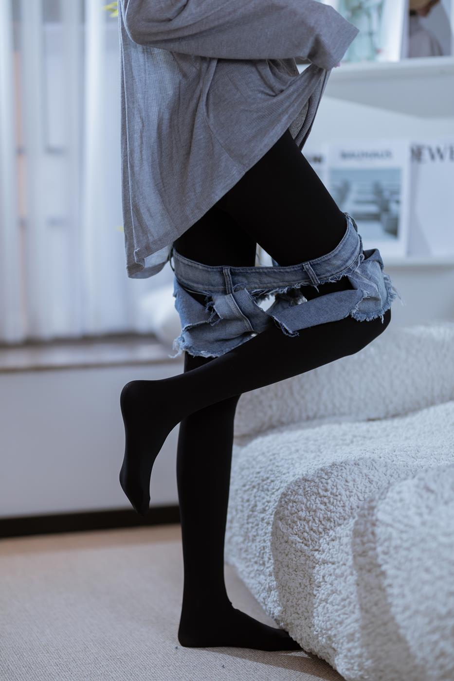 图片[30]-许岚(叁月life) – 半透毛衣[40P] – 速更版-美库