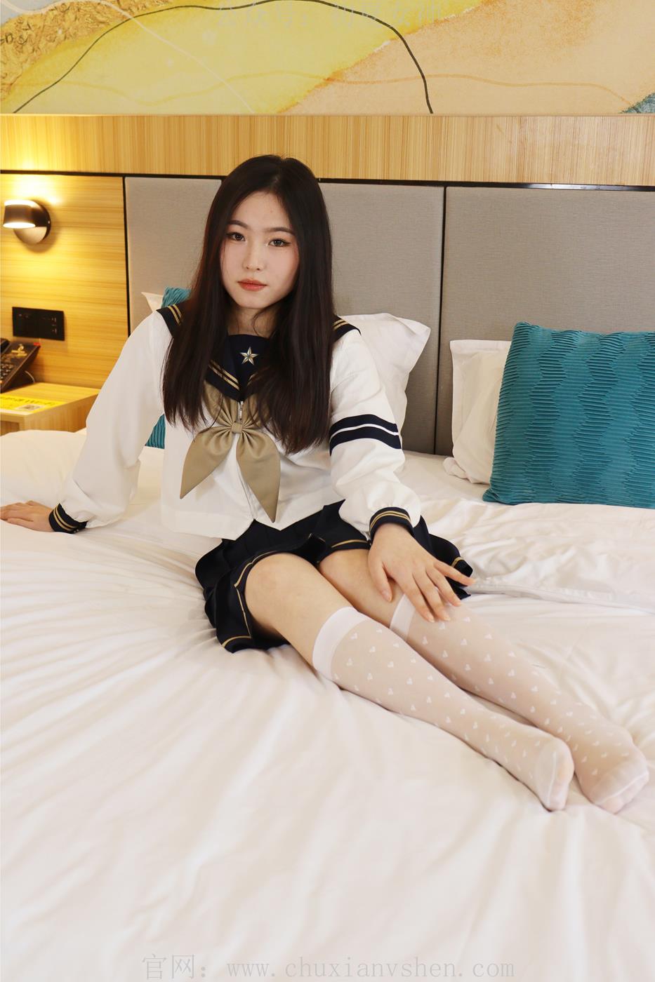 图片[54]-初夏女神 NO.017 水吉 M码水手服搭配37码运动鞋[122P] – 速更版-美库