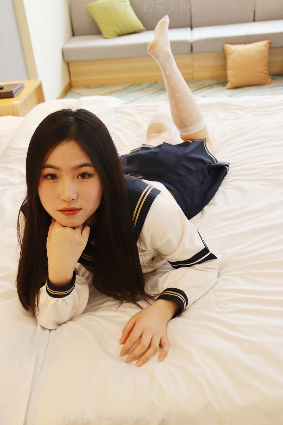 图片[56]-初夏女神 NO.017 水吉 M码水手服搭配37码运动鞋[122P] – 速更版-美库