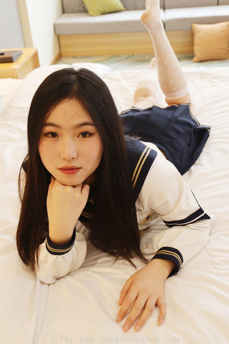 图片[57]-初夏女神 NO.017 水吉 M码水手服搭配37码运动鞋[122P] – 速更版-美库