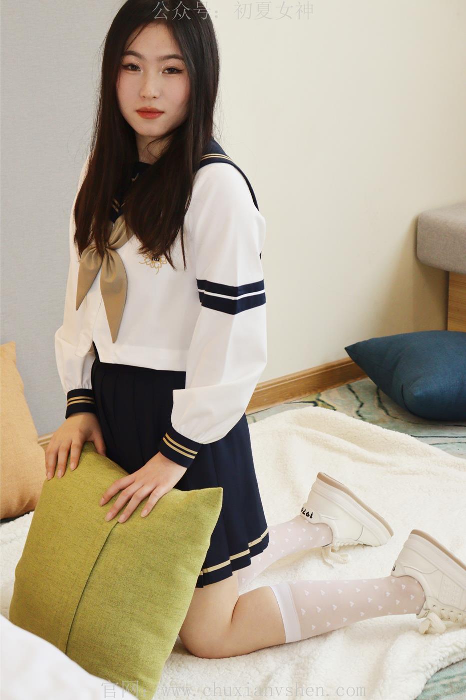 图片[115]-初夏女神 NO.017 水吉 M码水手服搭配37码运动鞋[122P] – 速更版-美库